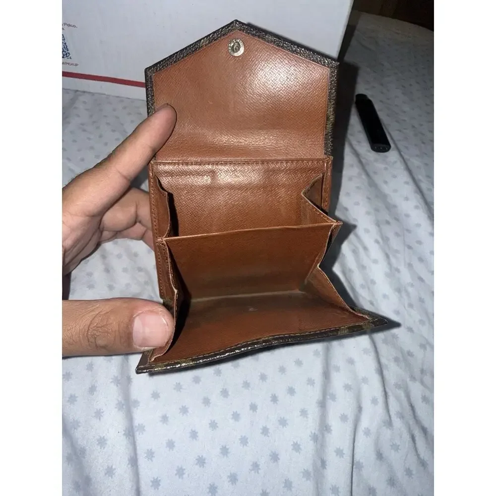 Louis Vuitton Elise Trifold Monogram Compact Wallet Authentic Vintage